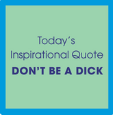 Inspirational Quote Coaster